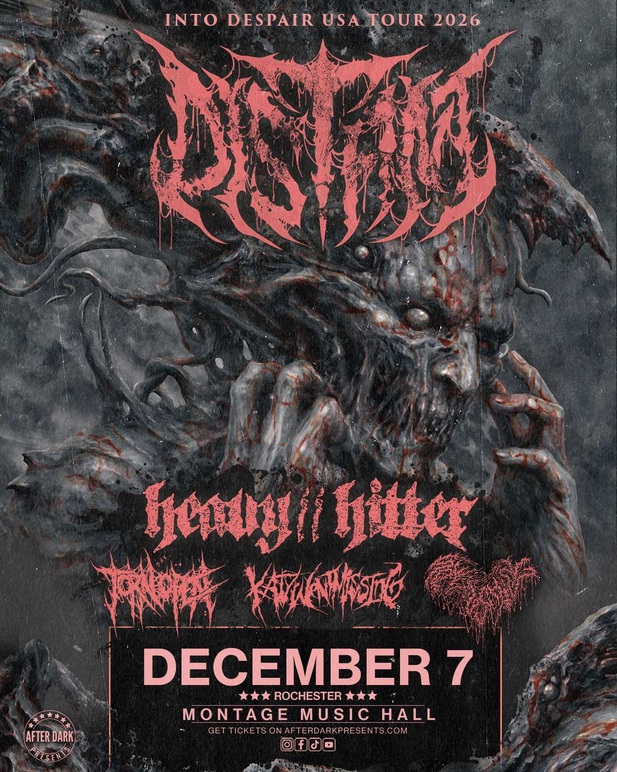 Distant, Heavy//Hitter, Torn Open, Katywentmissing, Squelching